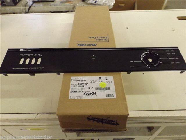 Maytag Dishwasher 99003132 Facia (Blk) NEW IN BOX Maytag Dishwasher 99003132 Facia (Blk) NEW IN BOX